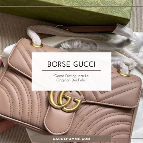 come riconoscere una borsa gucci falsa